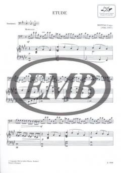 Etude von Lajos Montag 