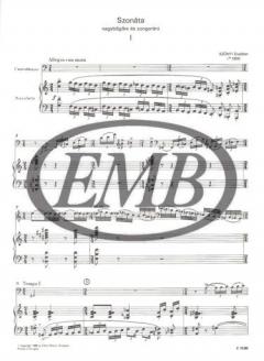 Sonata von Erzsebet Szonyi 