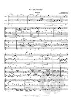 Four Romantic Pieces von Antonín Dvořák 