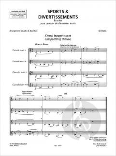 Sports et Divertissements - Extraits von Erik Satie 