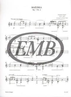 4 Mazurkas von Frédéric Chopin 