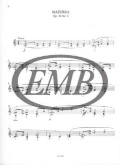 4 Mazurkas von Frédéric Chopin 