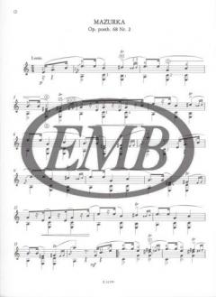 4 Mazurkas von Frédéric Chopin 