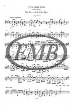 Early Hungarian Dances From The 17th century von Ferenc Farkas 