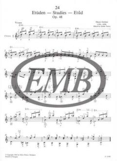 24 Studies von Mauro Giuliani 