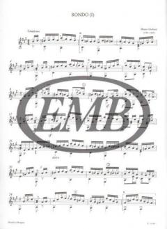 Three Rondos For guitar von Mauro Giuliani 