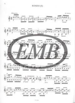 Three Rondos For guitar von Mauro Giuliani 