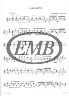 Short pieces For guitar von Niccolò Paganini 