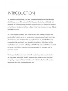 The Alfred Burt Christmas Carols von A. Burt 