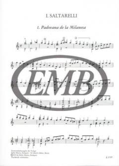 Saltarelli, Canzoni e Fantasie von Paolo Virchi 