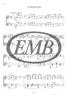 6 Pieces von Claude Debussy 