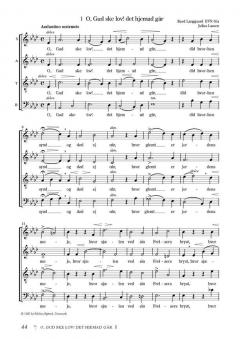 Motetter, Salmemelodier, Andelige Sange von Rued Langgaard 