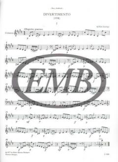 Divertimento von György Kósa 