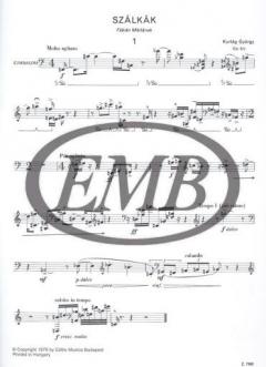 Splinters von György Kurtag 