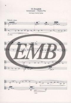 13 Stücke für 2 Cimbaloms von György Kurtag 