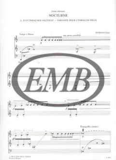 Deux mouvements von Emil Petrovics für ein und zwei Cimbaloms im Alle Noten Shop kaufen