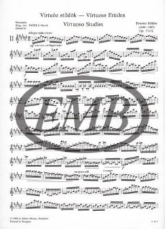Virtuoso Studies for Flute 2 von Ernesto Köhler 