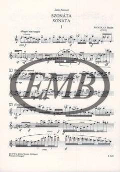 Sonate für Flöte solo von Sandor Szokolay im Alle Noten Shop kaufen