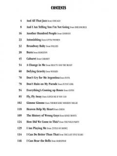 Broadway Belter's Songbook 