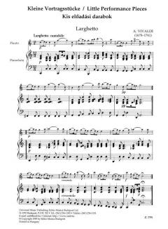 Small Performance Pieces for Flute 