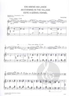 An Evening in the Village von Béla Bartók 