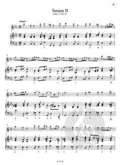 4 Sonate per flauto e basso continuo von Paolo Benedetto Bellinzani 