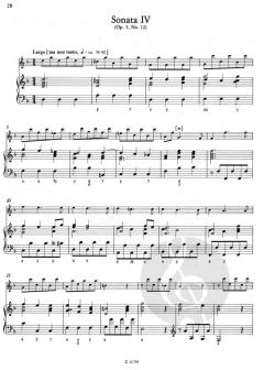 4 Sonate per flauto e basso continuo von Paolo Benedetto Bellinzani 