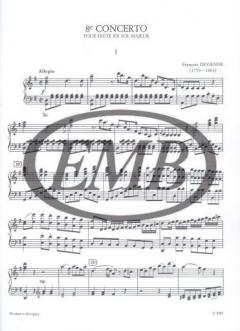 Konzert Nr. 8 in G-Dur für Flöte und Orchester von François Devienne im Alle Noten Shop kaufen