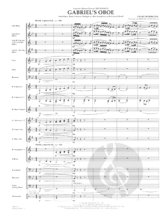Gabriel's Oboe von Ennio Morricone (Download) 