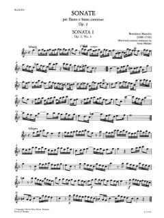 12 Sonaten op. 2 Band 1 (Benedetto Marcello) 