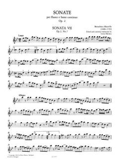 12 Sonaten op. 2 Band 2 (Benedetto Marcello) 
