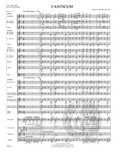 Canticum von James Curnow 