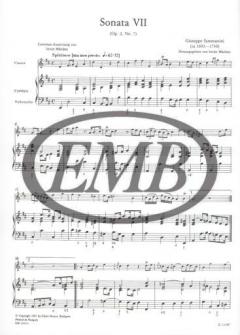 12 Sonate op. 2 Vol. 3 von Giuseppe Sammartini 