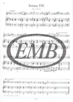 12 Sonate op. 2 Vol. 3 von Giuseppe Sammartini 