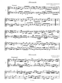 Baroque Dances For Two Descant Recorders 