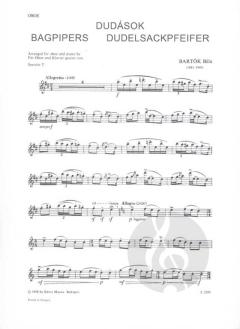 Dudelsackpfeifer von Béla Bartók 