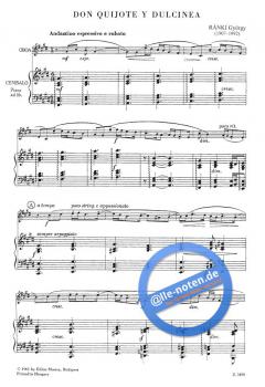 Don Quijote et Dulcinea von György Ranki 