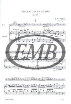 Concerto in la minore von Antonio Vivaldi 