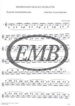 Everyday Scale Exercises von Bela Kovacs 