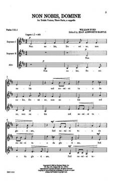 Non Nobis Domine von William Byrd 