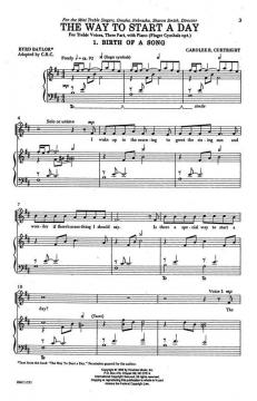 The Way To Start A Day von Carolee R. CurtrightCarolee R. Curtright 
