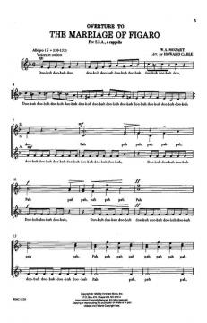 The Overture To The Marriage Of Figaro von Wolfgang Amadeus Mozart 