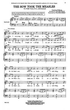 The Sow Took The Measles von Walter Ehret 