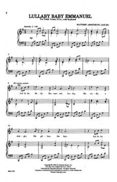 Lullaby Baby Emmanuel von Matthew Armstrong 