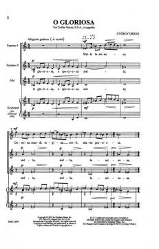 O Gloriosa von György Orban 