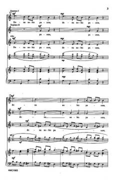 Dona Nobis Pacem von Leopold Mozart 