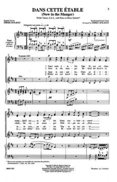 Dans Cette Etable (Now In The Manger) 