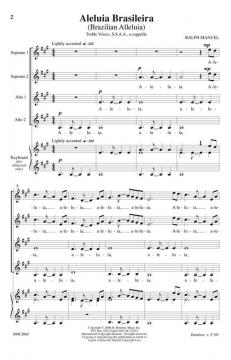 Brazilian Alleluia (Aleluia Brasileira) von Ralph Manuel 