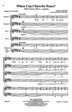 Where Can I Turn for Peace 