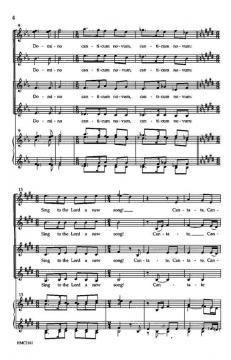 Cantate Domino von Guy Forbes 